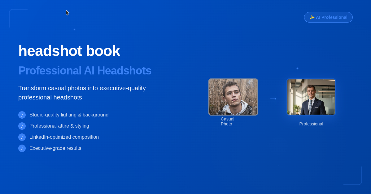 Professional Headshots Without the Photo Shoot